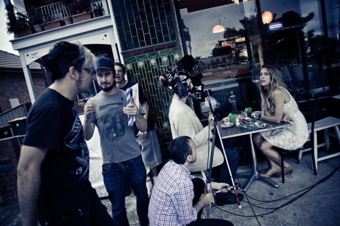 The team in action. Photo Matthew Syres Photography.