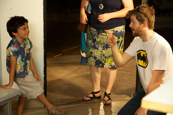 Dean and Shaylan discuss the scene.