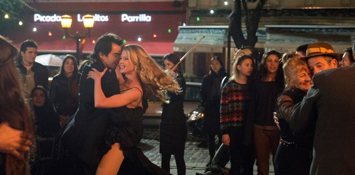 Carolyn (Emma Booth) dances the tango. Photo by Tungsten