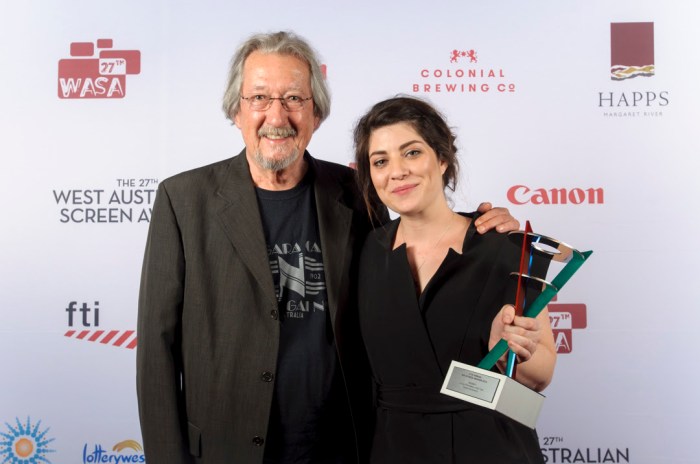 FILMMAKER OF THE YEAR WINNER LAUREN BRUNSWICK.