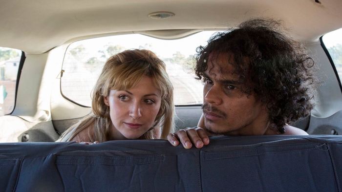 Emma Hamilton and Mark Coles Smith in Last Cab to Darwin.