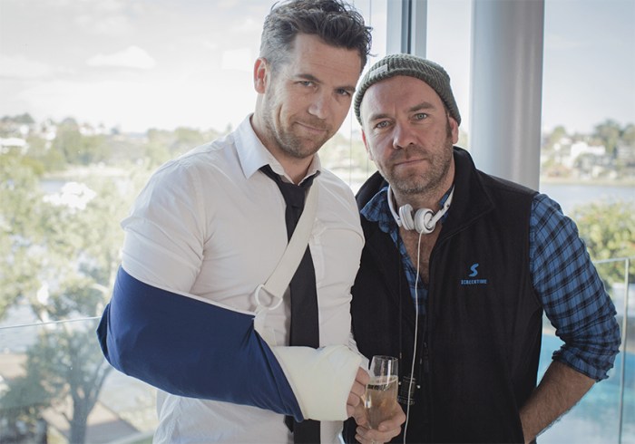 Patrick Brammall and Brendan Cowell