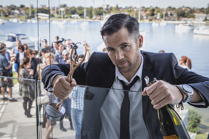 Patrick Brammall as Ruben Guthrie.