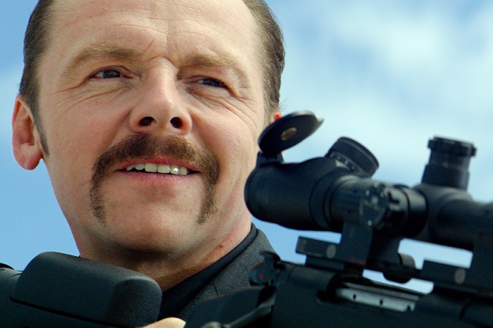 Simon Pegg as Charlie Wolfe in Kill Me Three Times - Photograph by David Dare Parker