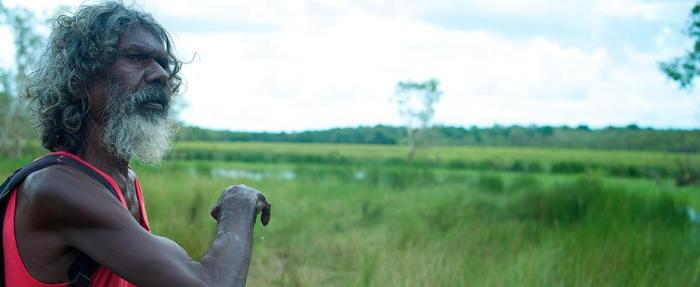 David Gulpilil in Molly Reynold's documentary, Another Country.