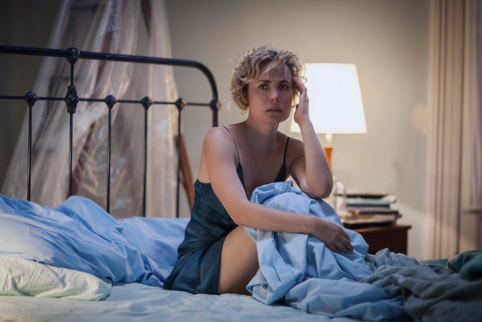 Iris (Radha MItchell) in Whoever Was Using This Bed (Photo - Mark Rogers)