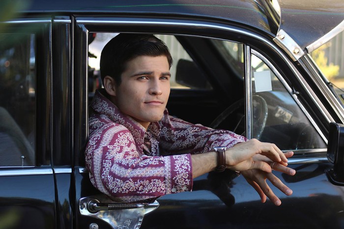 Ben (Michael Maxwell Loder) in his beloved old Holden