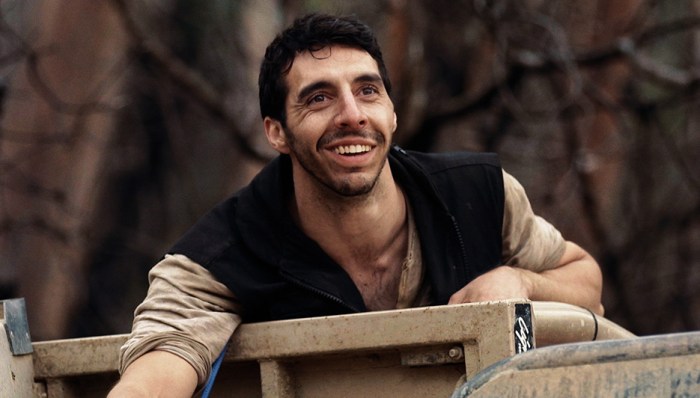 Vincent Andriano as Abe in Rough Stuff.